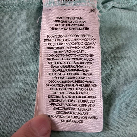 Ralph Lauren Polo Shirt Men Size XL Green Regular Fit Purple Pony Logo Crew Neck - Picture 5 of 7